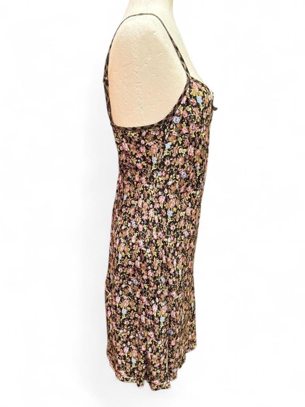 wild fable Green Label Top with Pink & Blue Floral Print - Picture 3 of 4